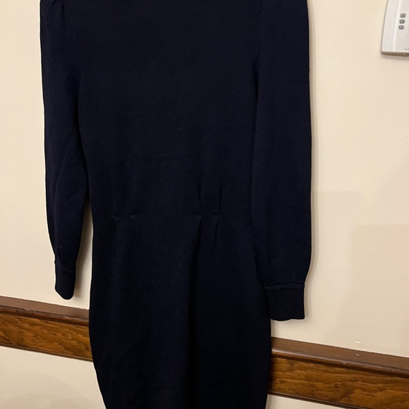 St John's by Marie Gray santana knit wrap dress in black size 12 - tags not on - Picture 6 of 7